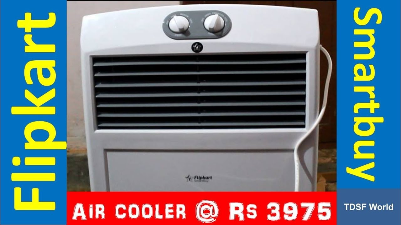 Unboxing and first run of flipkart smartbuy air cooler best air cooler at just Rs 3975
