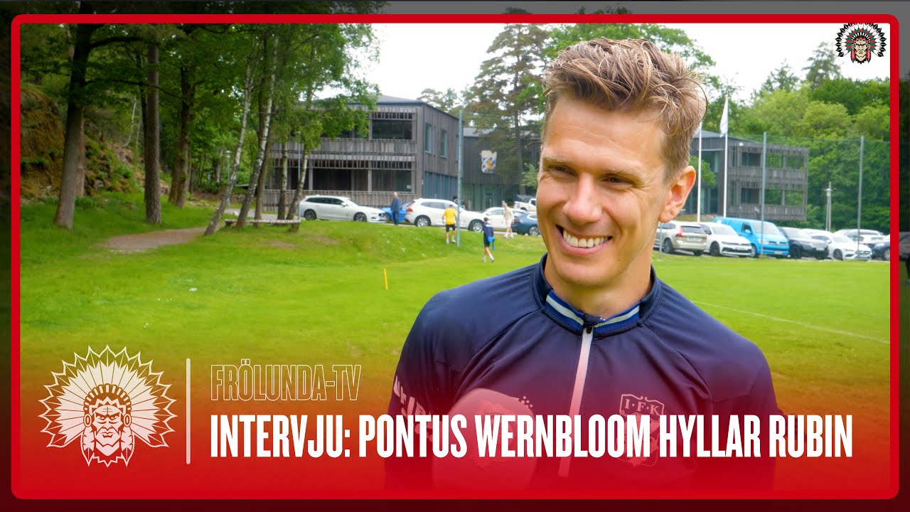Frölunda på Kamratgården: Pontus Wernbloom hyllar Niklas Rubin