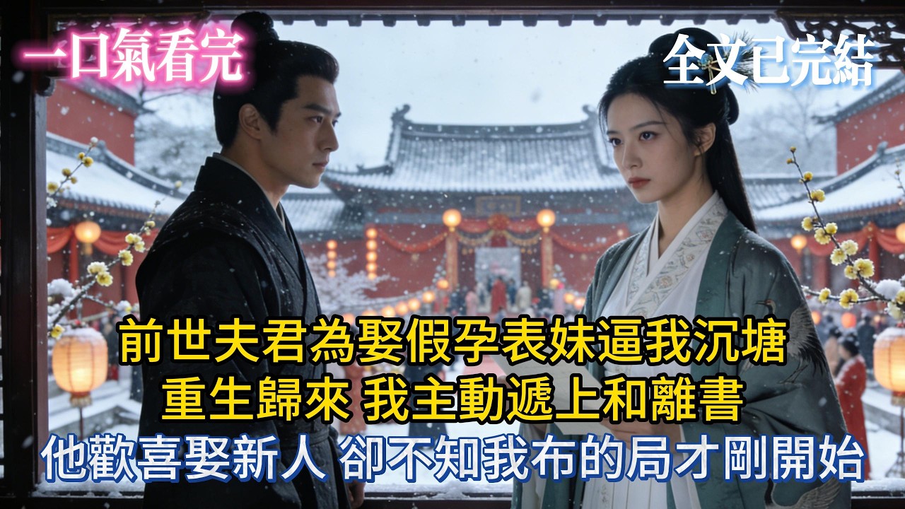 【完結小說】前世夫君為娶假孕表妹逼我沉塘！重生歸來，我主動遞上和離書，他歡喜娶新人，卻不知我布的局才剛開始。 #小说 #爽文 #大女主  #完結 #重生