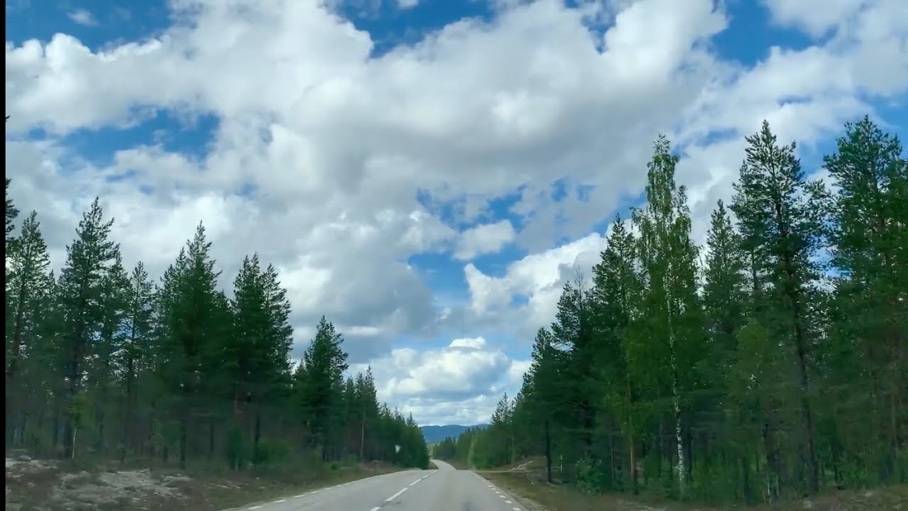 DRIVING THROUGH THE BEAUTIFUL ROADS OF SWEDEN 🇸🇪 HEADING TO HEDE - HÄRJEDALEN 🌲🌲⛰🌲🌲