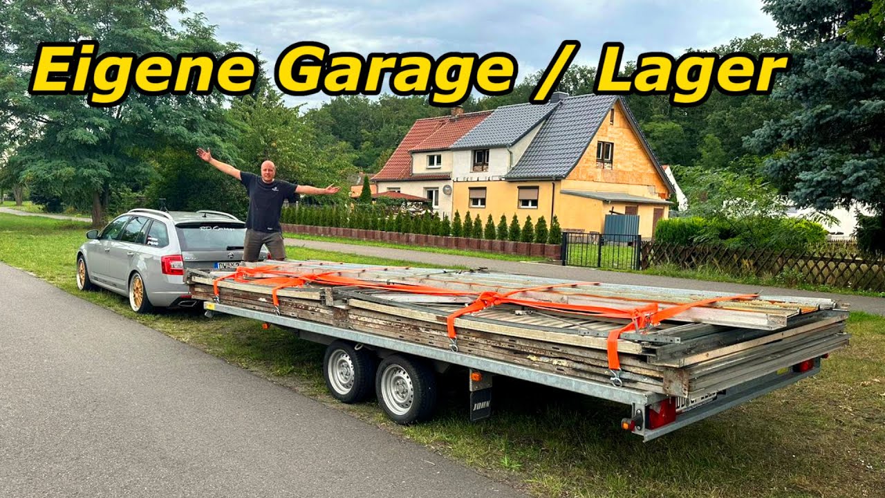 Eine eigene Garage Lager oder doch Lackierkabine