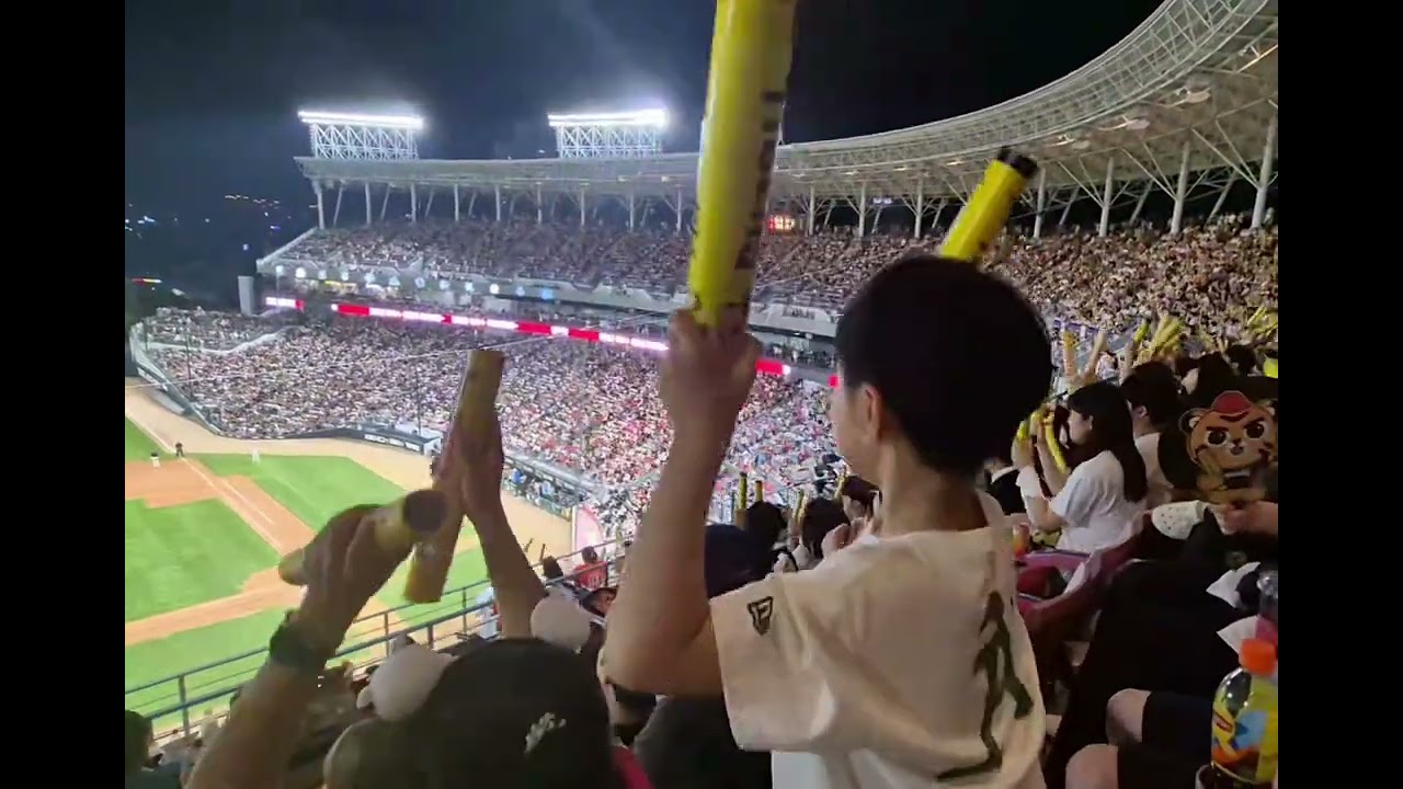 폭염에도 흥많은 갸린이의 한준수 응원 baaaaam