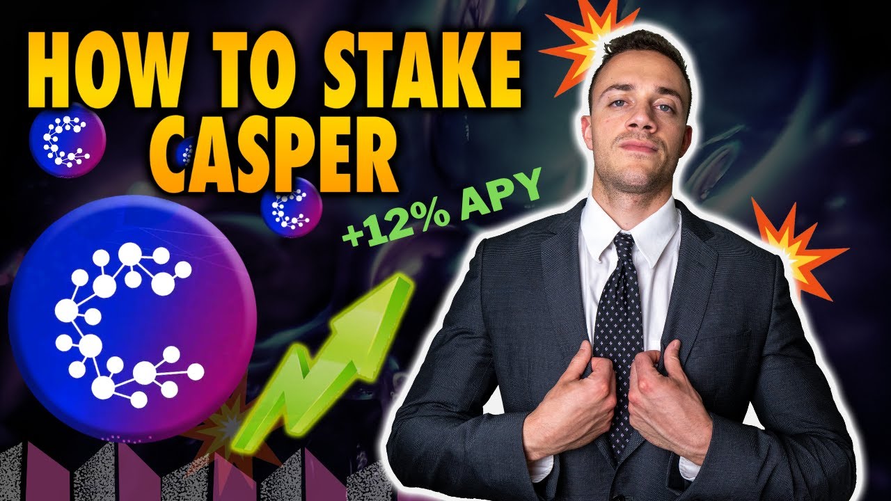 How To Stake CSPR Coin On The Casper Network!
