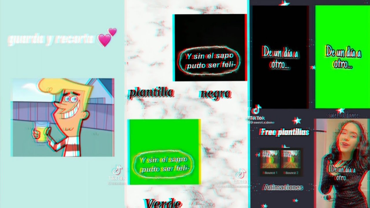 Plantillas para tu edits 😼