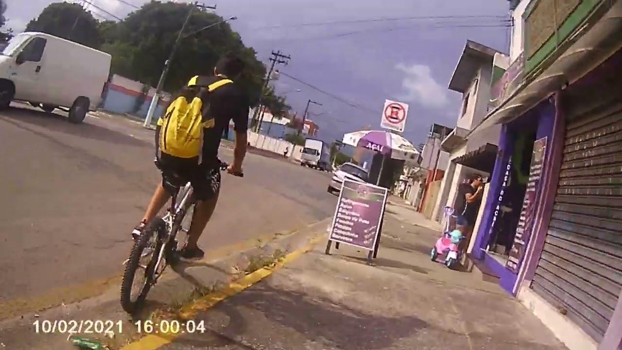 Andando de bicicleta por Suzano