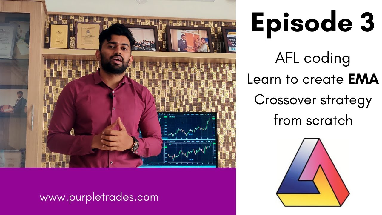 EP 03: Изучите стратегию пересечения EMA по кодированию от AFL Coding