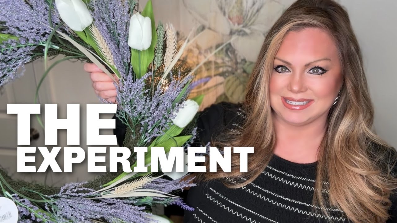 THE EXPERIMENT | TRYING A FUN IDEA | SPRING INSPIRED