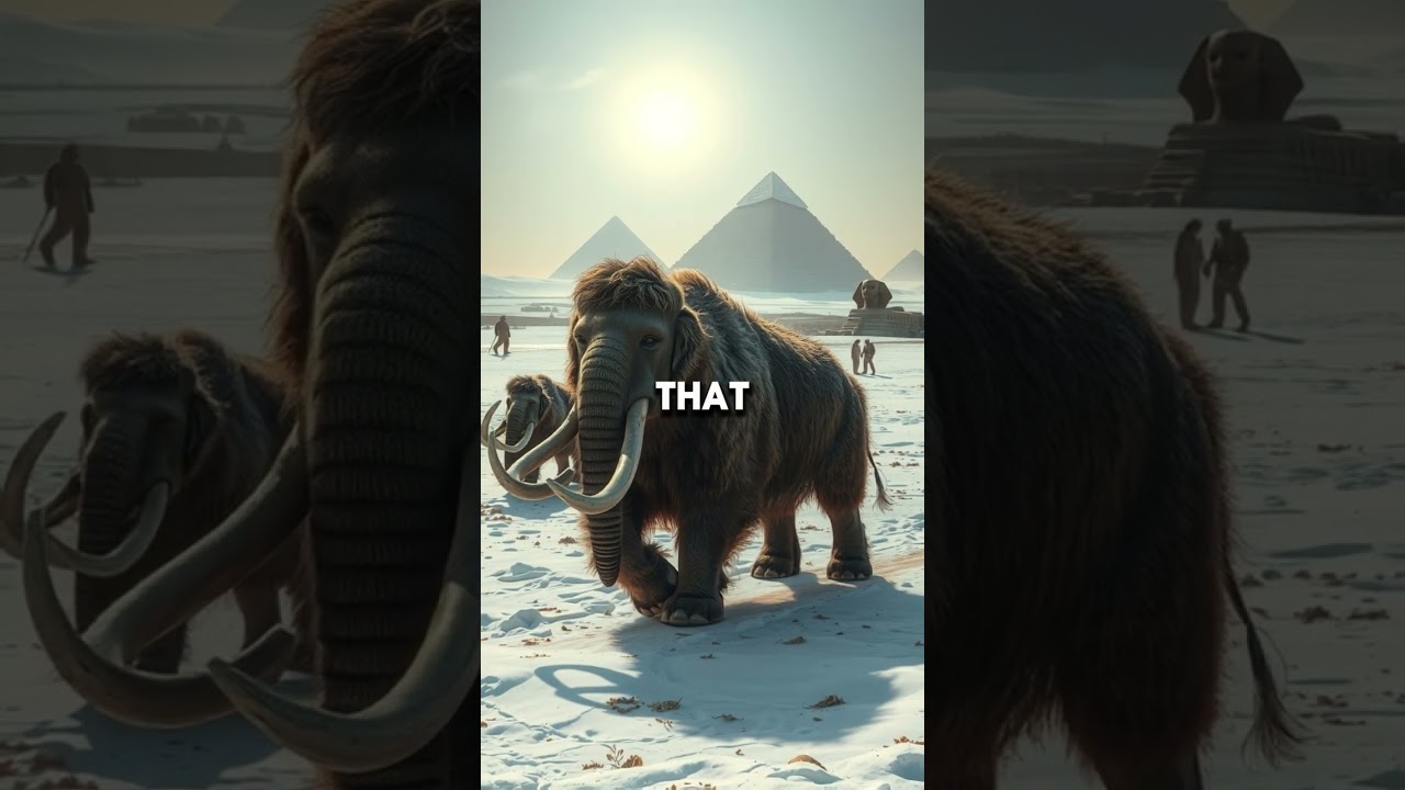 Woolly Mammoths and the Pyramids Overlap 