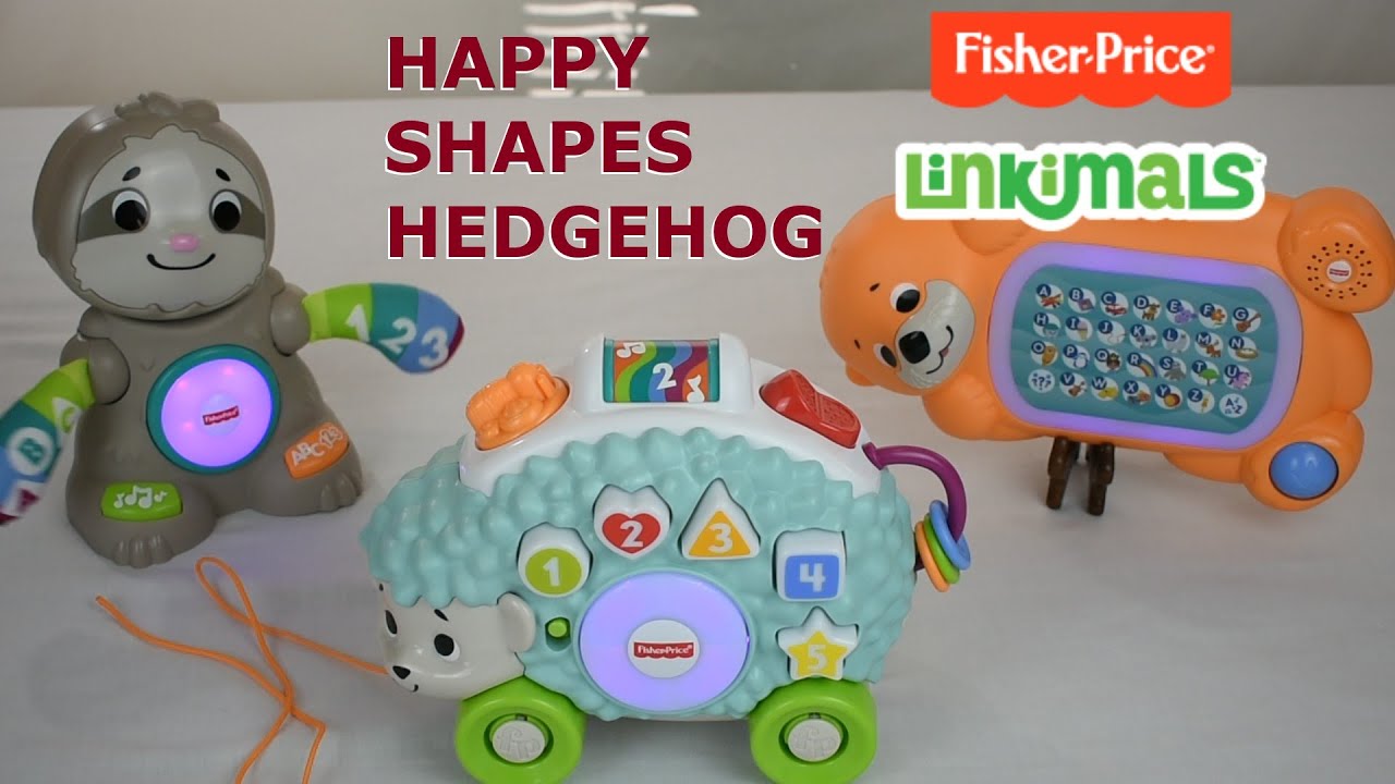 Linkimals Happy Shapes Hedgehog Fisher Price DEMONSTRATION