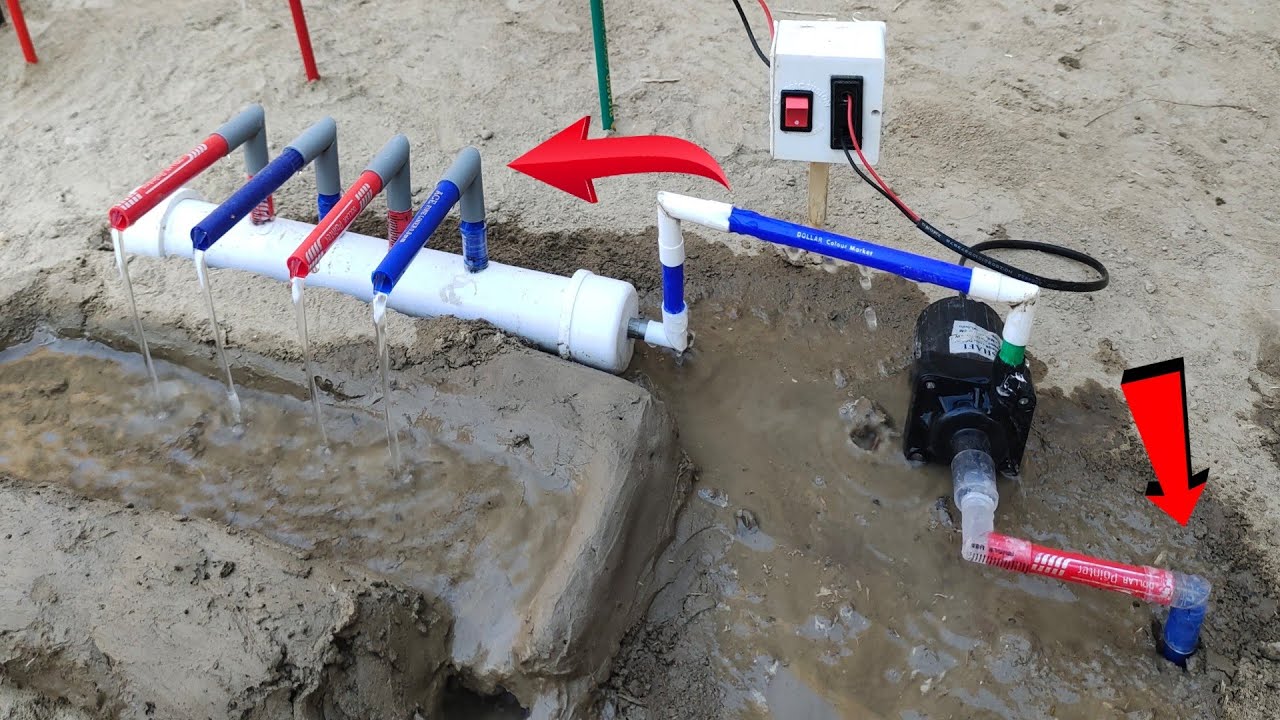 How To Make Mini Water Pump Science project | Science Project