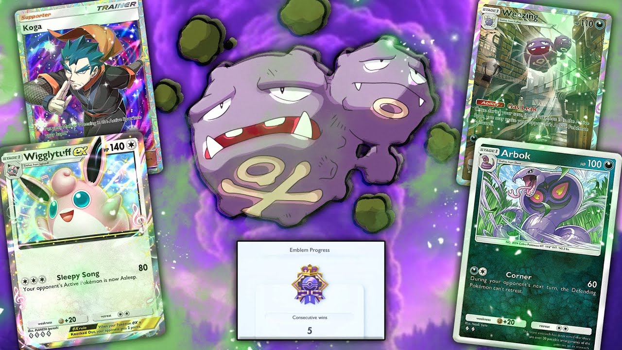 HOW to EASILY WIN 5 PvP Games in a Row ~ Pokemon TCG Pocket