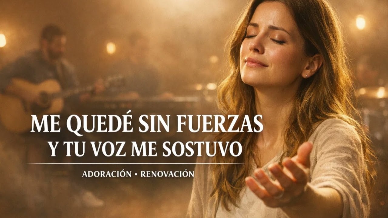 Me Quedé Sin Fuerzas Y Tu Voz Me Sostuvo | Adoración Cristiana De Renovación Y Fe