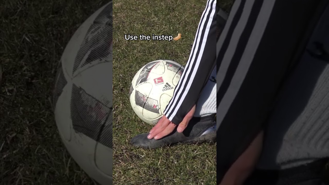 How to ping the ball (football) #short