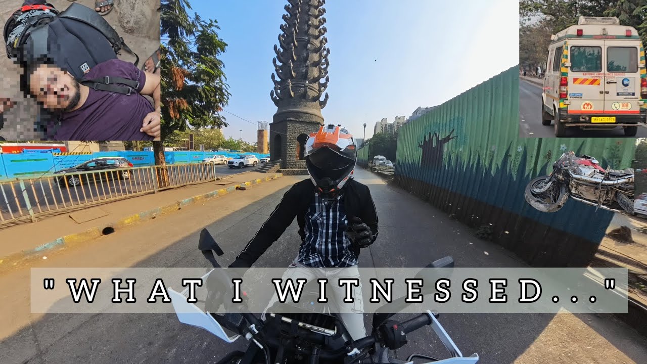 Interceptor 650 Crash: I was one of the first one on the scene.' 