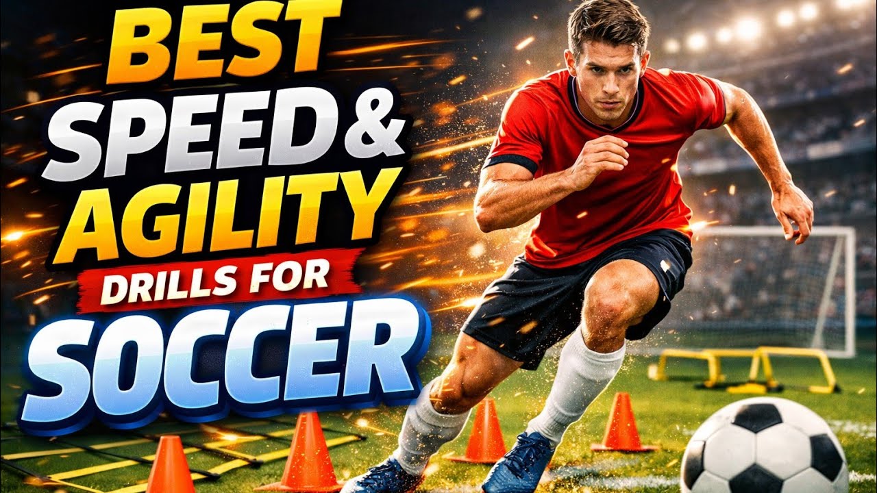 Best Foot Speed & Agility Drills for Soccer | Plyometric Workout for Soccer Players 
