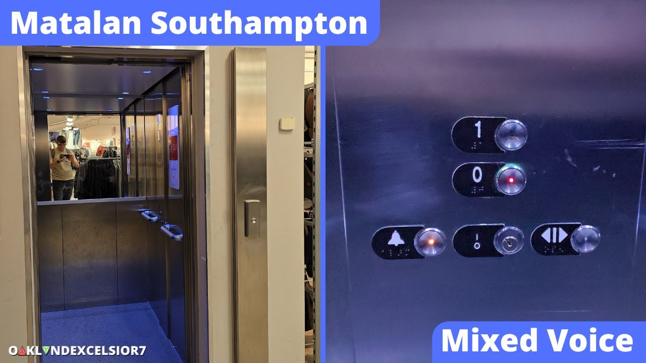 OTIS Gen2 (inst. ExpressEvans) Lift at Matalan Southampton