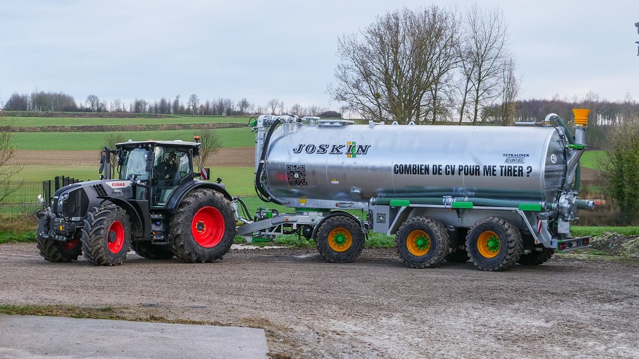 Présentation de la cuve de transfert JOSKIN Tetraliner