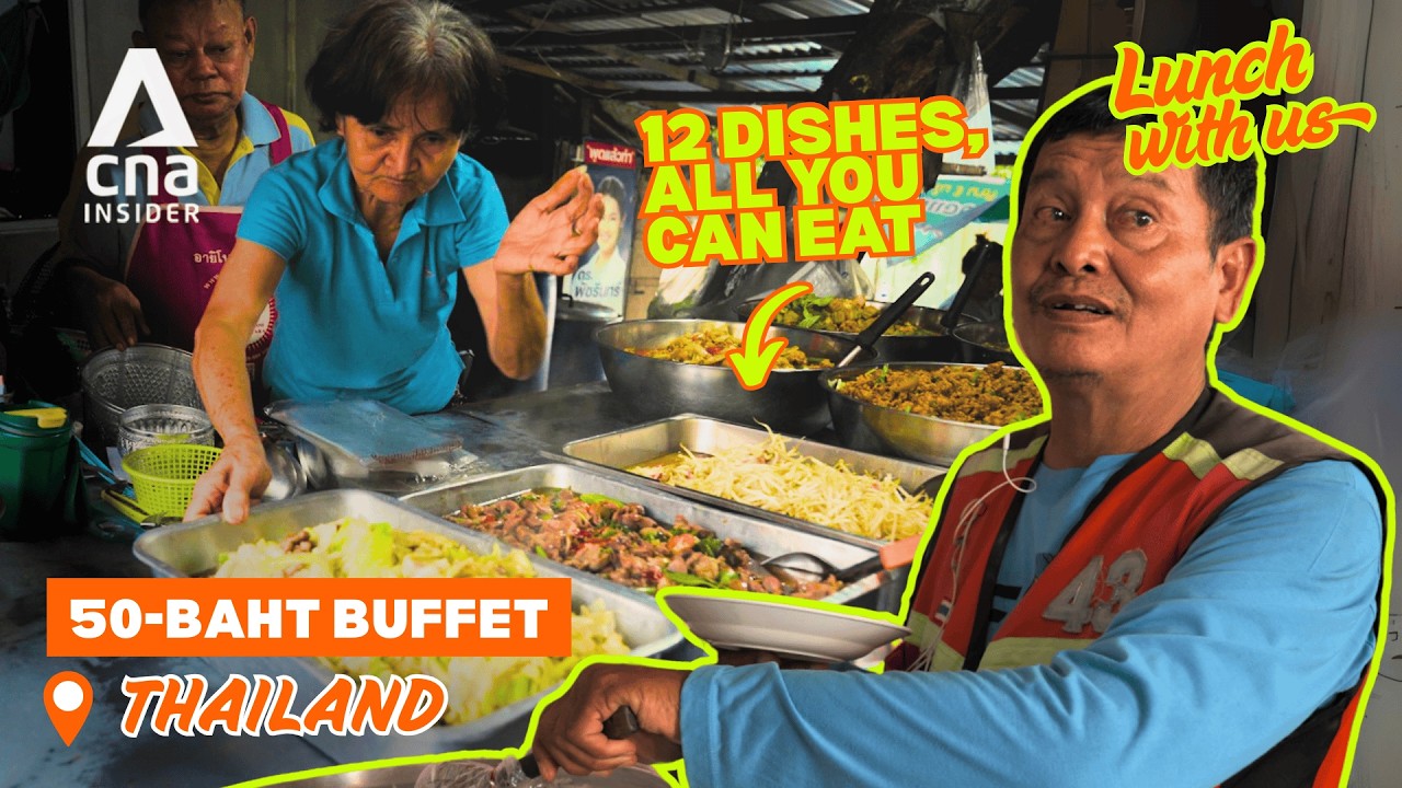 This US$1.50 All-You-Can-Eat Buffet Is A Working-Class Gem | Lunch With Us: Bangkok