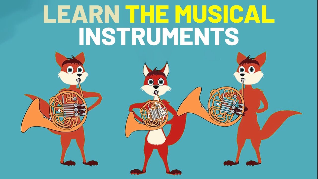 Musical Instruments for KIDS |  Musical Instruments Sounds - Multilanguage