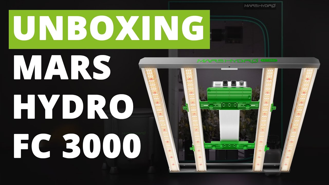 Unboxing vom Mars Hydro FC 3000-EVO Grow LED