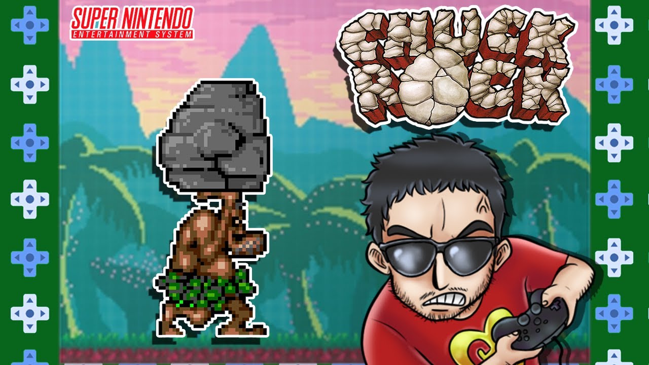 Zerando Jogos Comentado - Chuck Rock (SNES)
