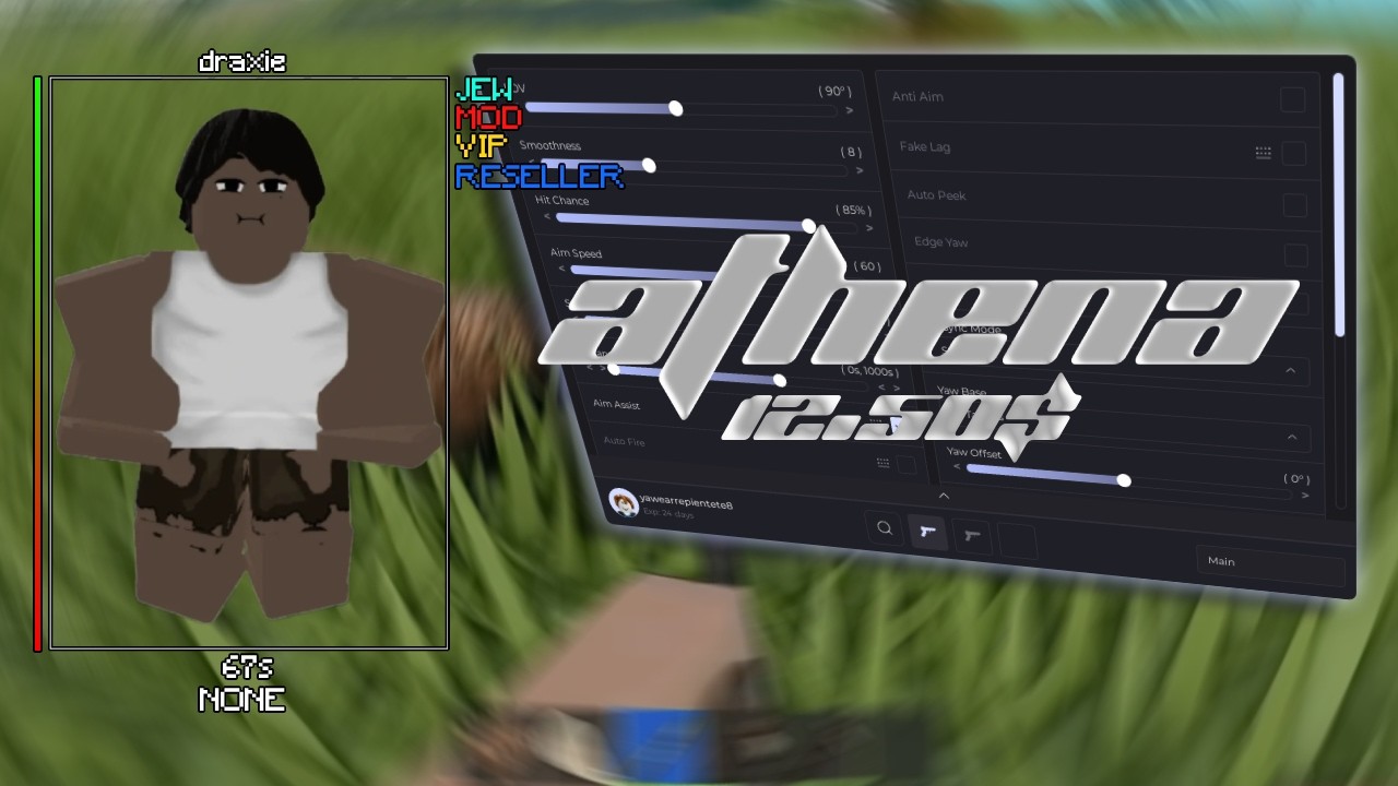 USING THE #1 FALLEN SURVIVAL SCRIPT (ATHENA V2 🔫)