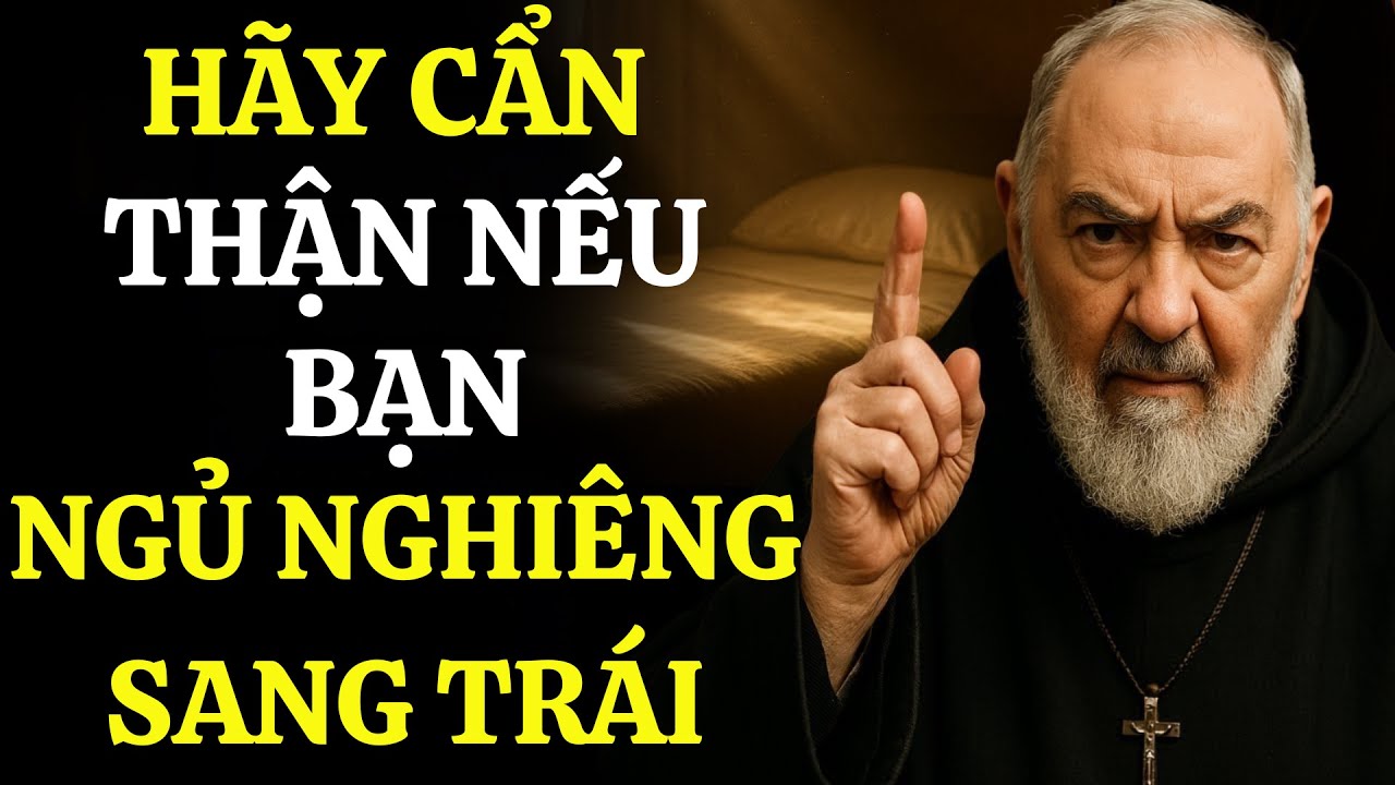 PADRE PIO TIẾT LỘ: CHUYỆN GÌ XẢY RA KHI BẠN NGỦ NGHIÊNG BÊN TRÁI