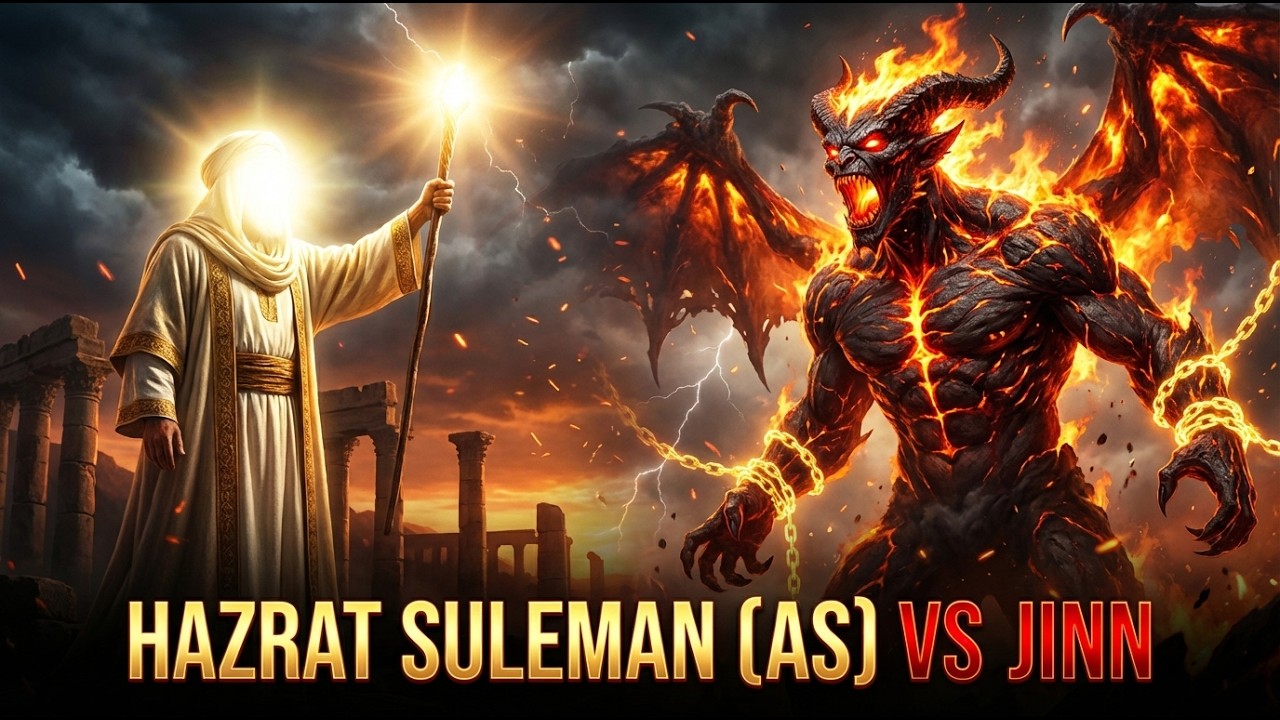 Hazrat Suleman (AS) aur Jinnat ka woh Sach jo Sadiyon Chhupaya Gaya | مکمل ایمان افروز واقعہ|