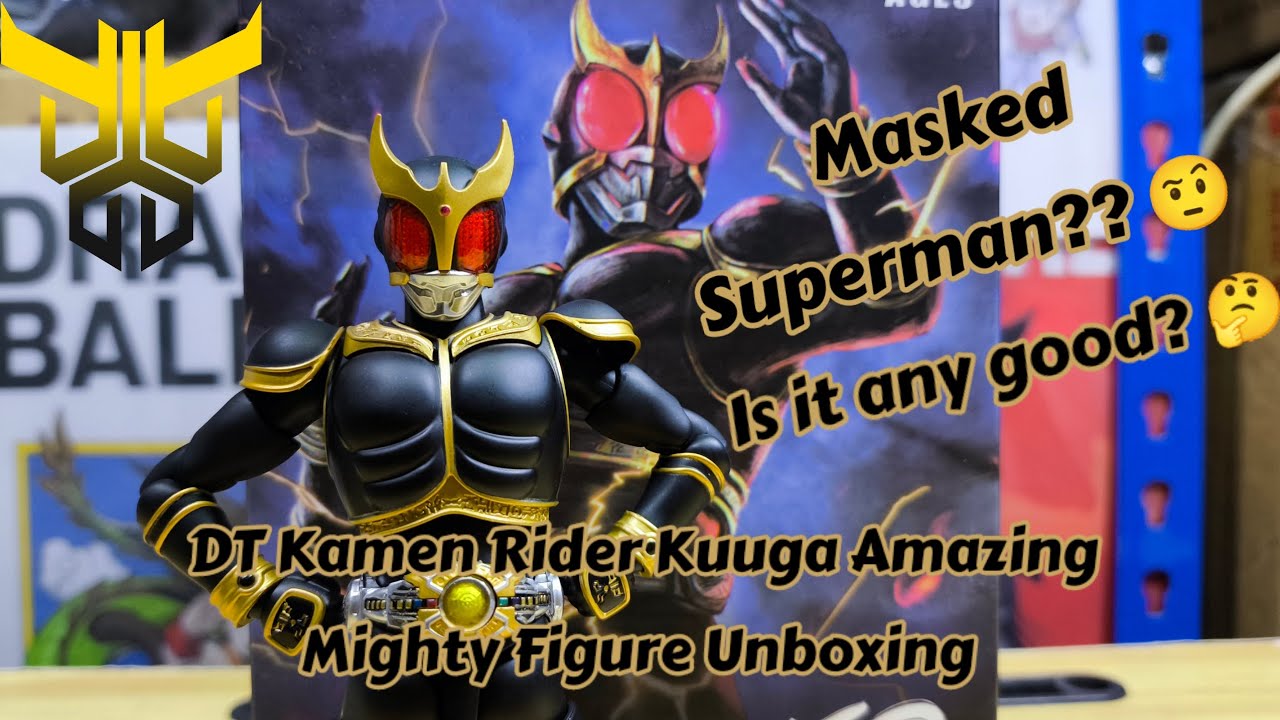 DT Studio Superman Masked/Masked Superman Kamen Rider Kuuga Amazing Mighty Form Figure Unboxing