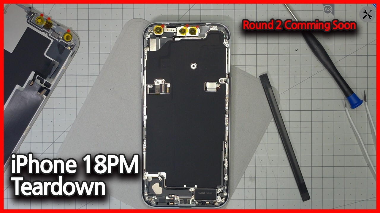 iPhone 18 Pro Max Teardown - FAILED.. Round 2 Comming Soon | Disassembling Parts #iphone18promax