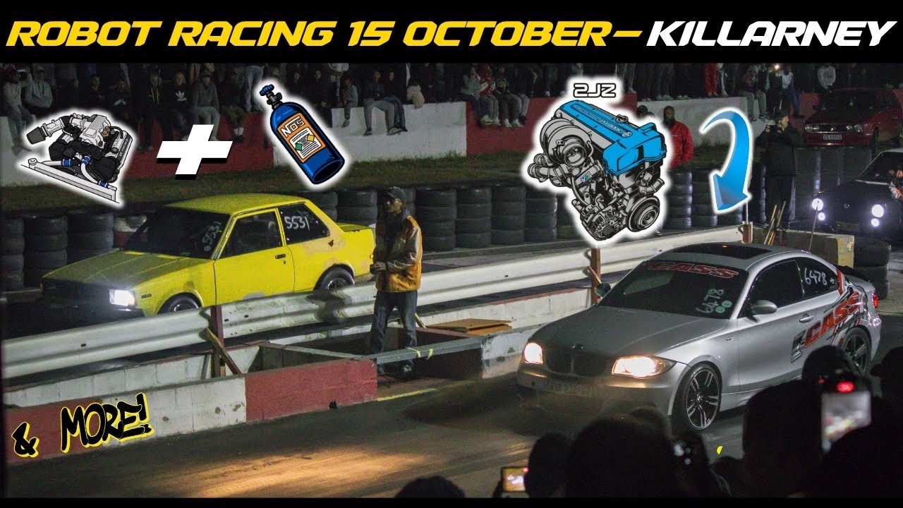 Robot Racing Drags | Killarney Raceway | 15 October 2025