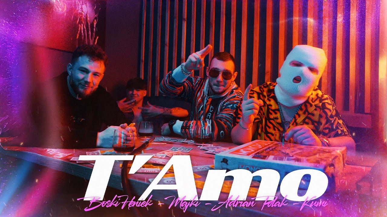 Boski Heniek, Adrian Polak, Majki, Kumi - T'Amo [Official Video]