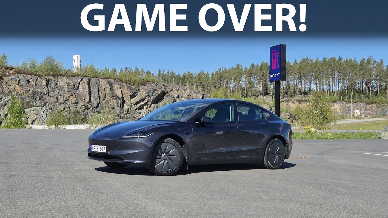Тест запаса хода Tesla Model 3 Standard