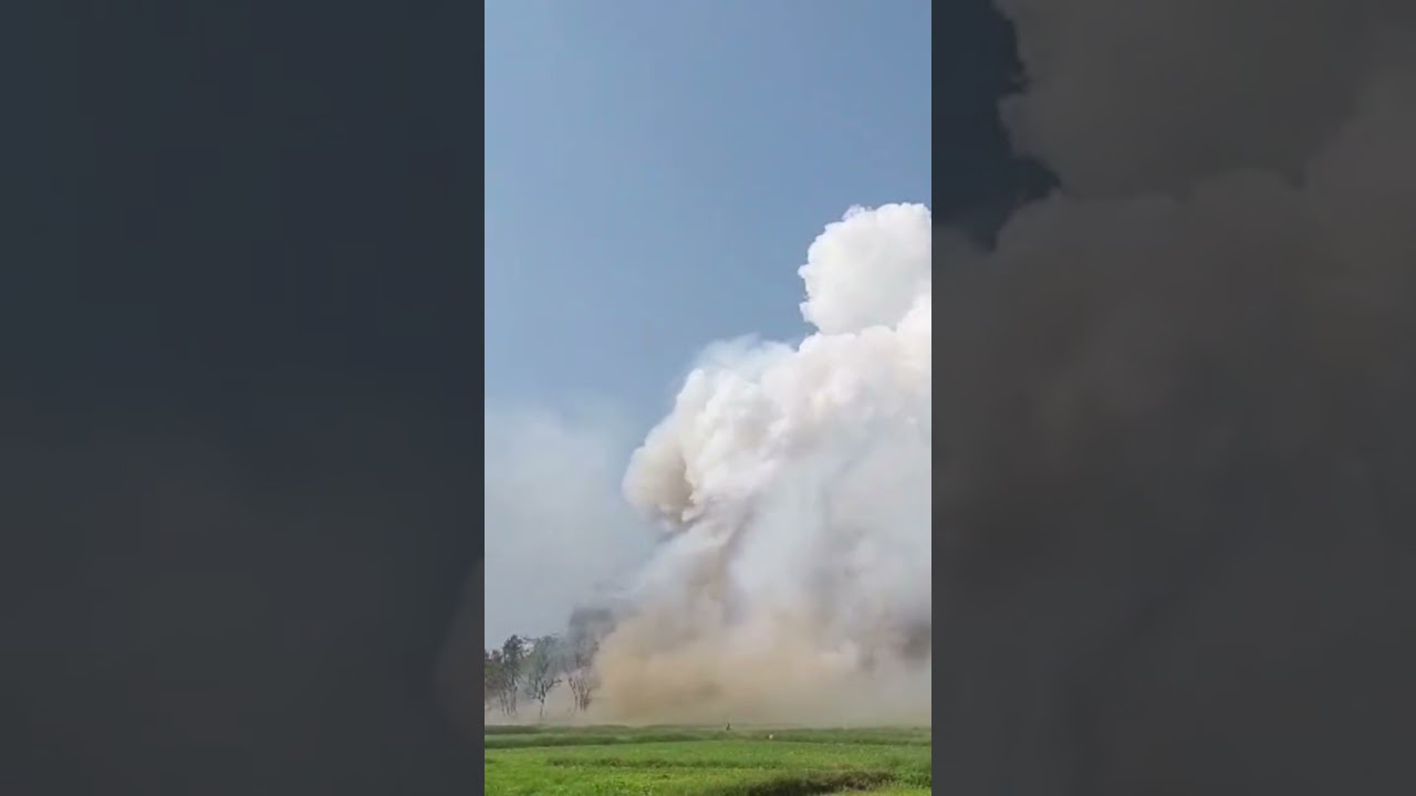 &ldquo;The fireworks accident that occurred in Mundathikode, Thrissur district, Kerala state.&rdquo;