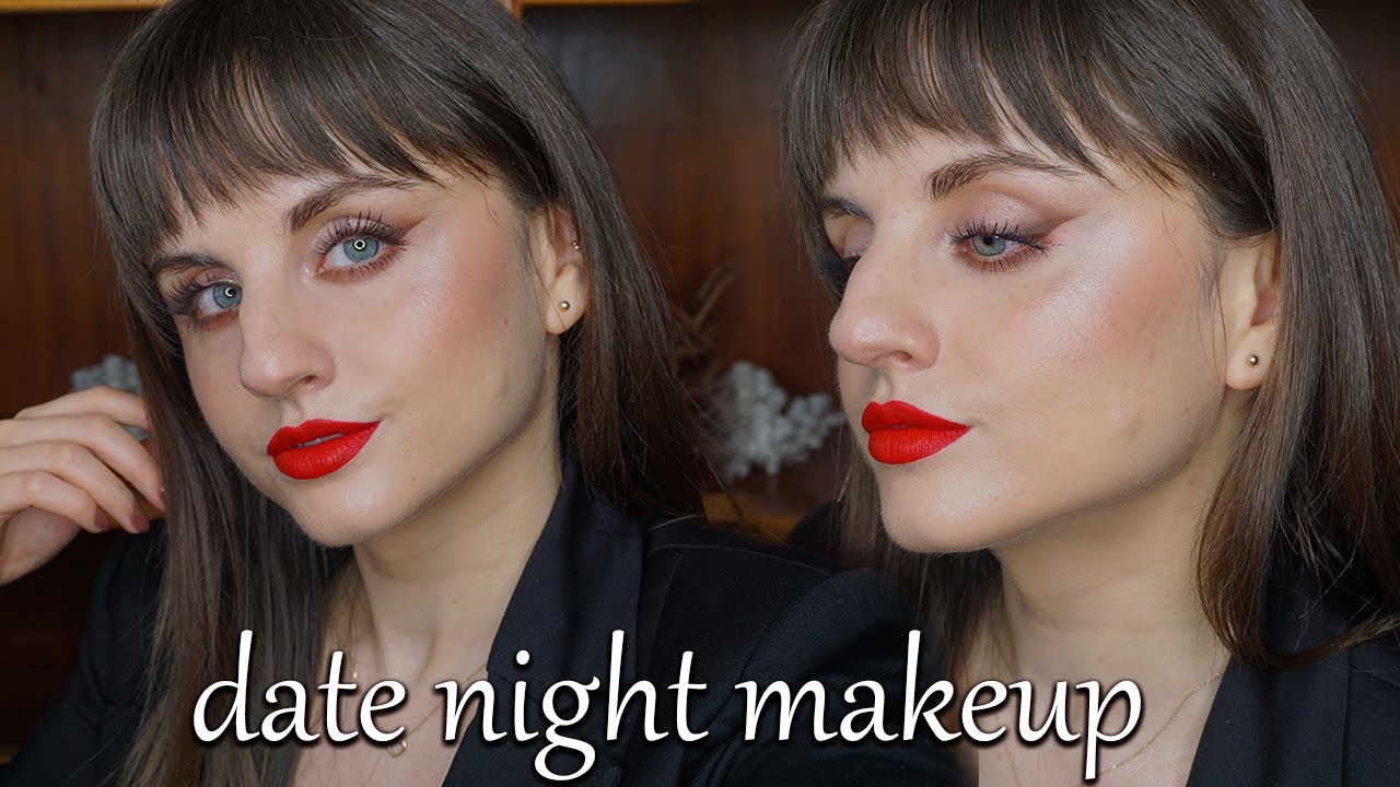 glossy & sexy vday makeup tutorial