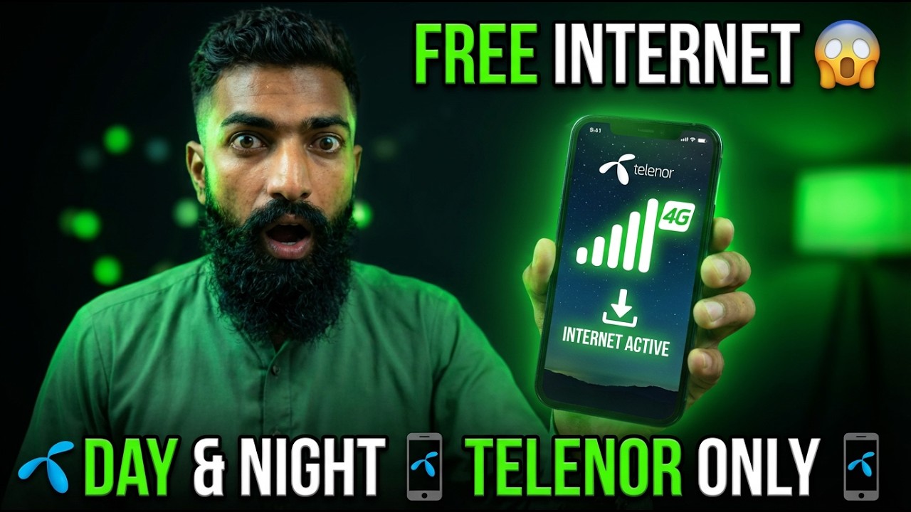 Telenor Free Internet Kaise Use Karein? | Unlimited Internet Offer 2026 | in Urdu