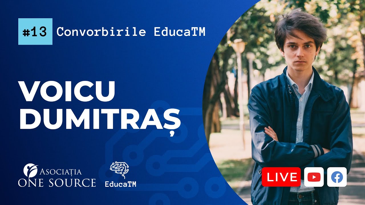#13 Voicu Dumitraș la Convorbirile EducaTM | LIVE
