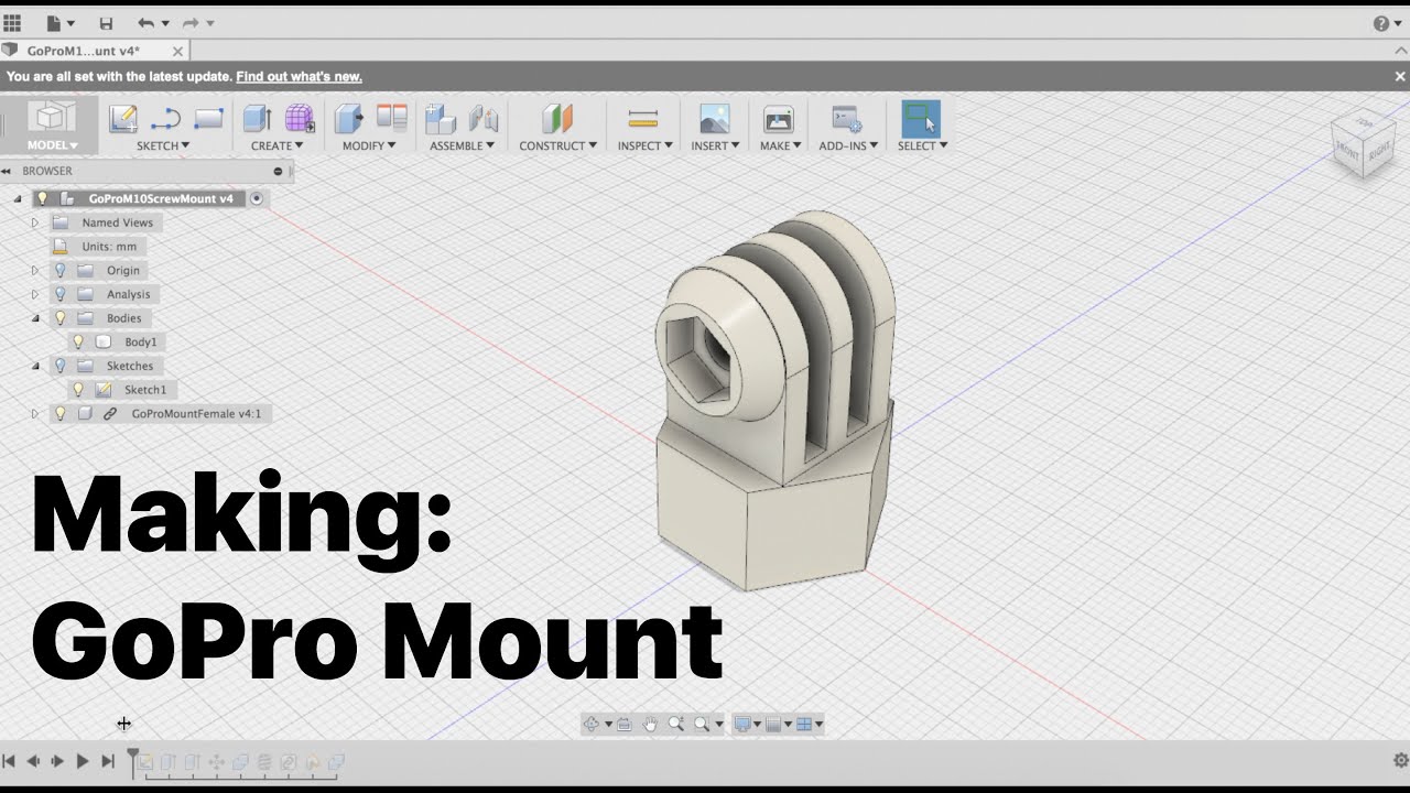 Making a GoPro Mount