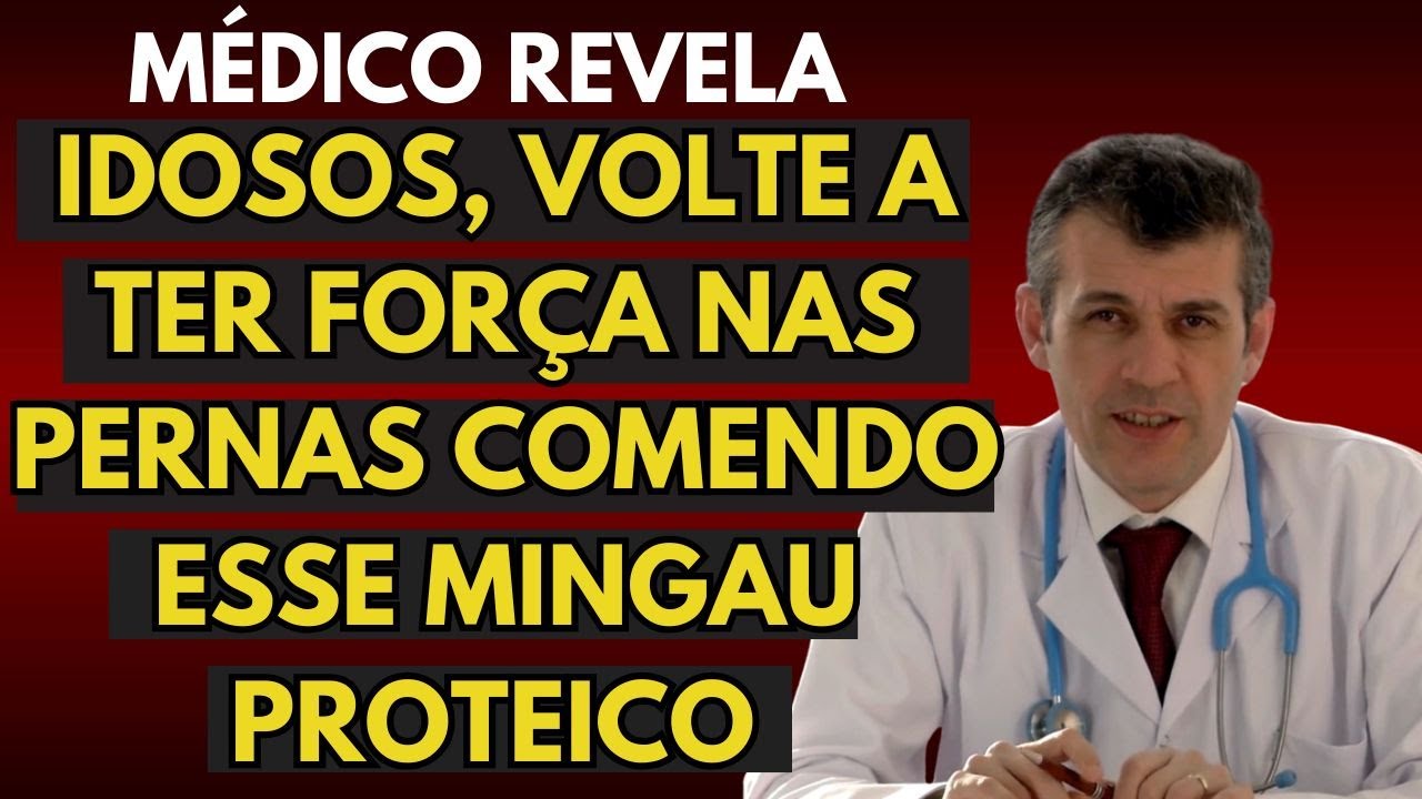 IDOSOS, volte a ter FORÇA nas PERNAS, comendo esse mingau proteico simples no café da manhã
