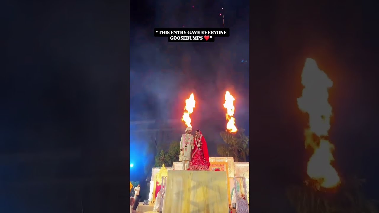 &laquo;Когда вошли жених и невеста&hellip; вся толпа начала ликовать. 🔥&raquo;