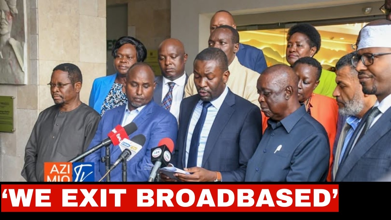 SIFUNA ANNOUNCES DEATH OF MOU SIGNED BY RAILA AND RUTO WRITTEN BY HIM AS ODM EXIT BROADBASED