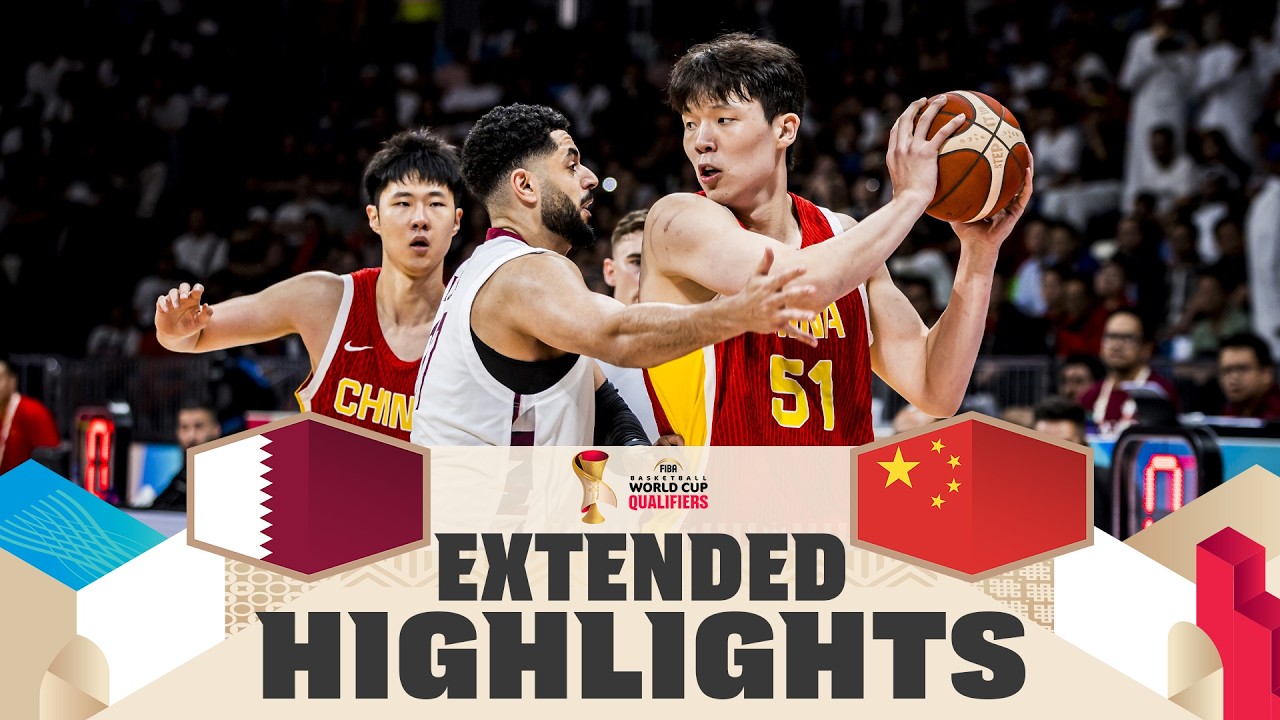 Qatar 🇶🇦 v China 🇨🇳 | Extended Highlights | FIBA Basketball World Cup 2027 Asian Qualifiers