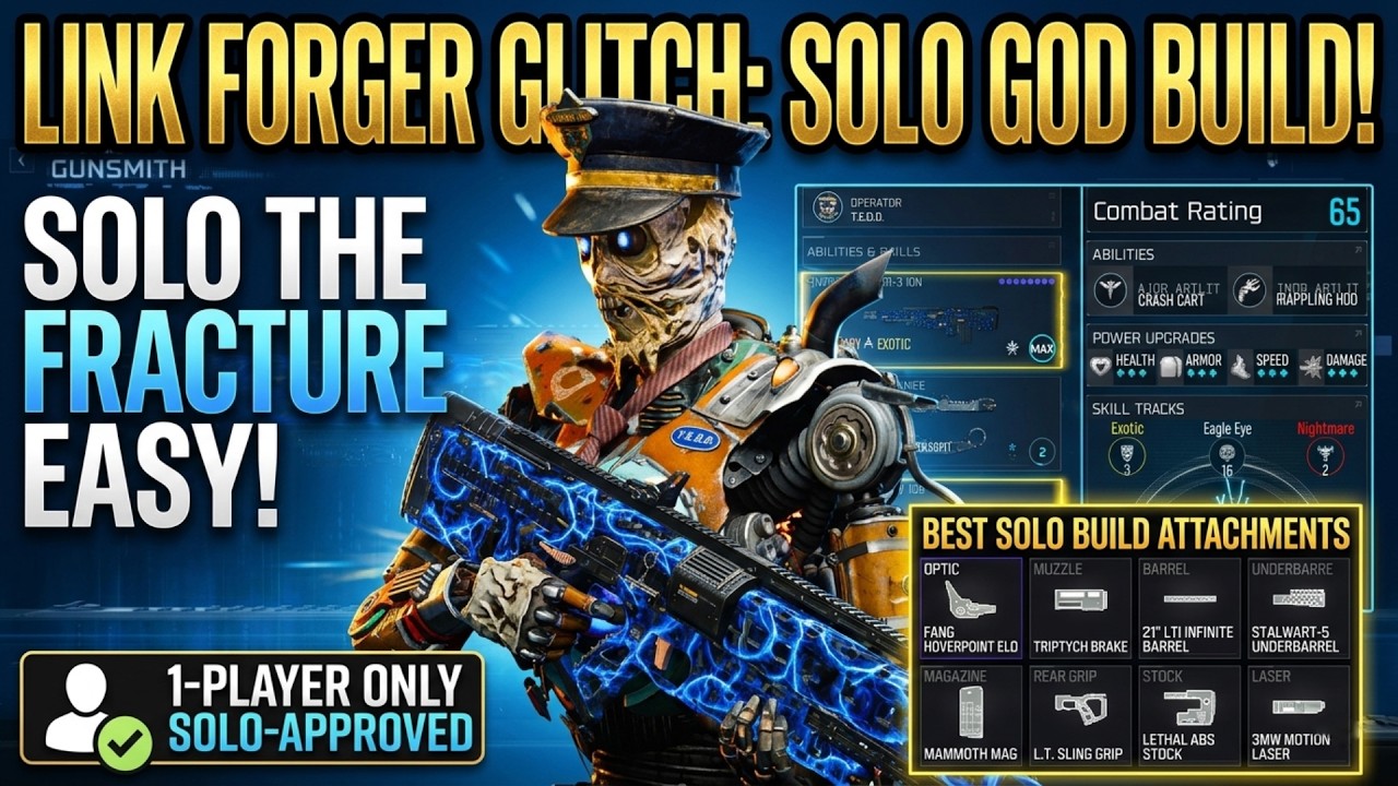 *SOLO* LINK FORGER Glitch Fracture EASILY! Here's How I Did it