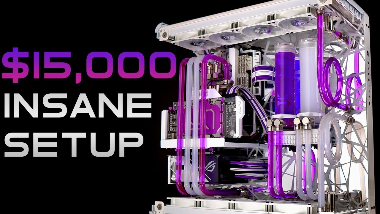 Ultimate DREAM $15,000 LUXURY Custom Water Cooled Gaming PC Build