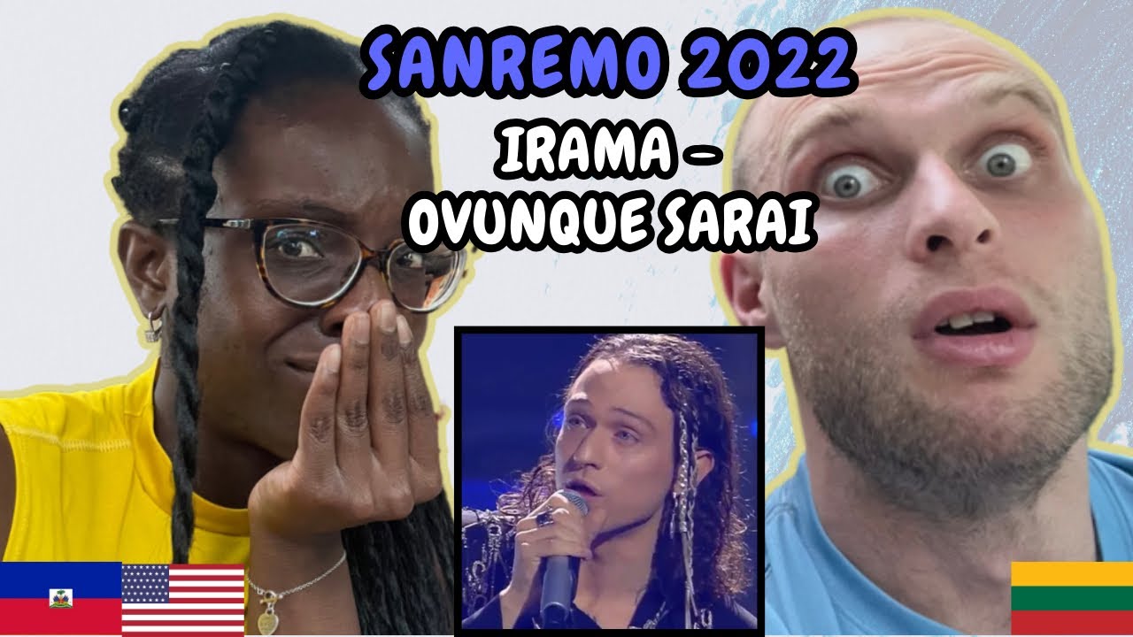 Irama - Ovunque Sarai Reaction (Italy 🇮🇹 SANREMO 2022) | FIRST TIME HEARING OVUNQUE SARAI