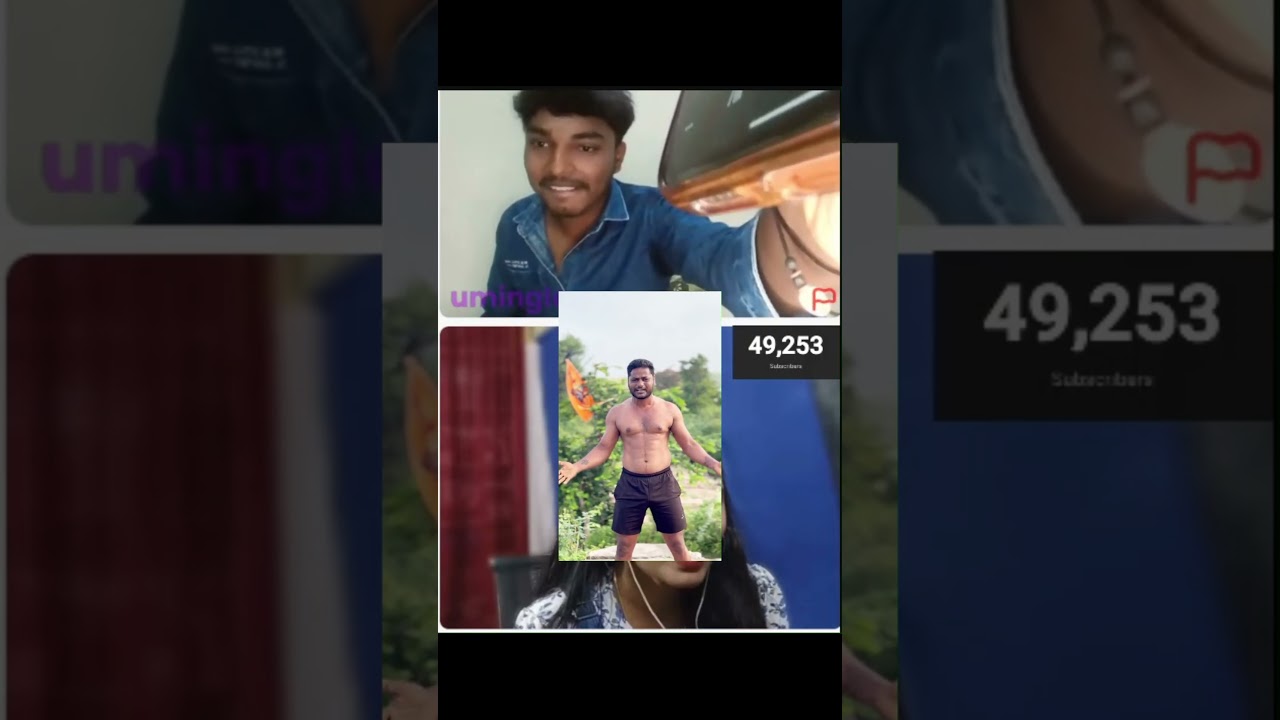 youtuber akka fidha 💕😍👌 #uminglelive#funny #teluguentertainment