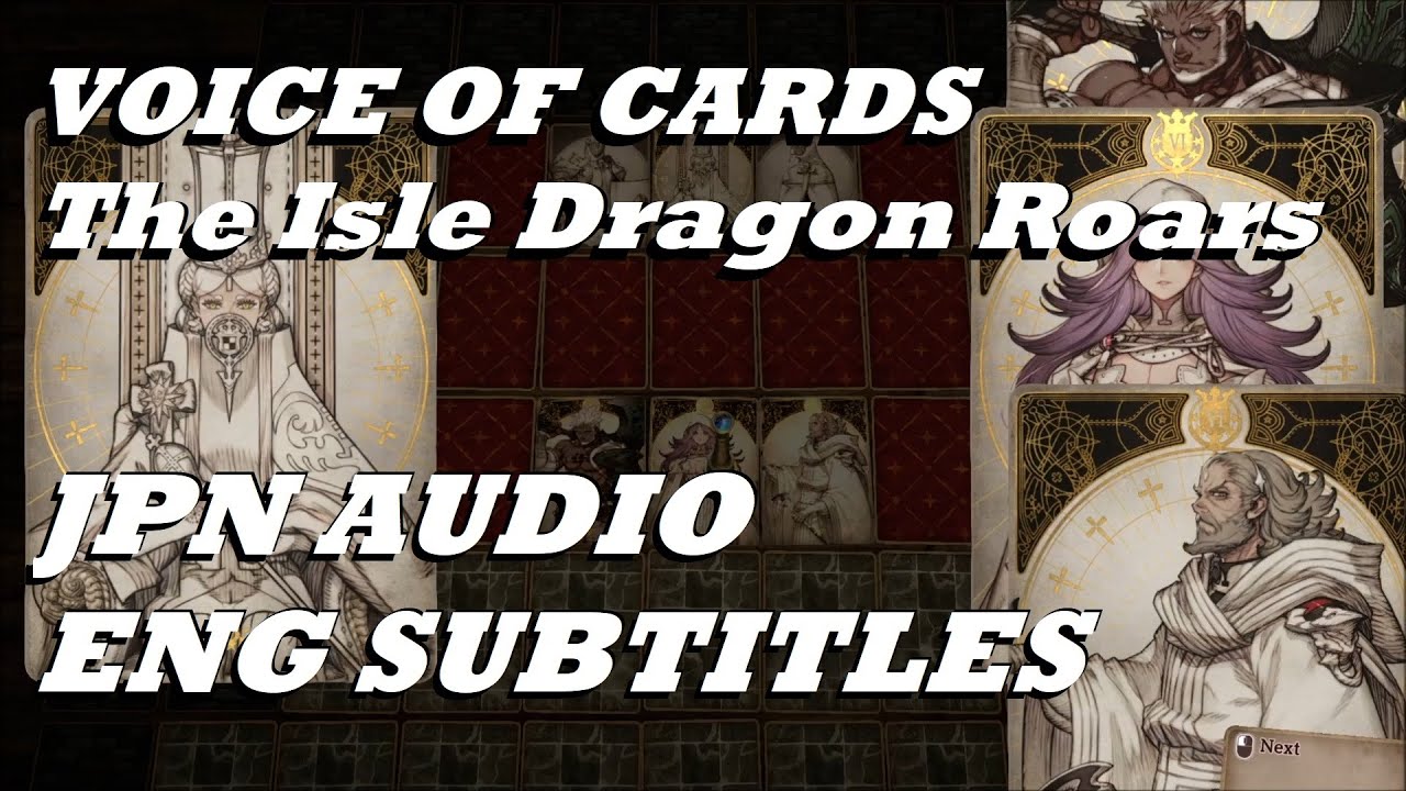 Voice of Cards The Isle Dragon Raors - JPN Audio ENG Subs, Full Demo Playthrough