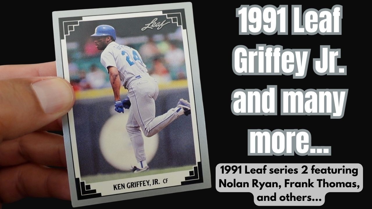 1991 Leaf Griffey Jr. compete 2nd set ( including Randy Johnson, Frank Thomas, Nolan Ryan and more)