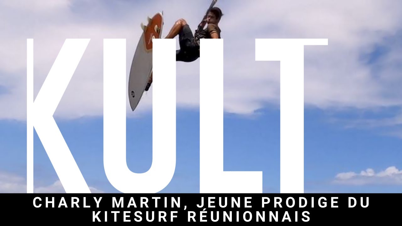 Charly Martin, jeune prodige du kitesurf réunionnais