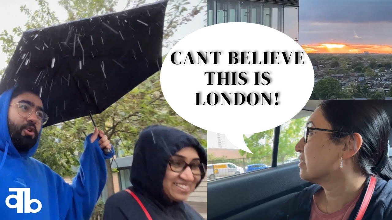 SHE WAS SURPRISED AFTER LANDING IN LONDON! 😲| OUR HOLIDAY BEGINS!